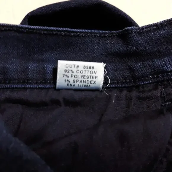 J Brand skinny leg deep blue color sz 26 dynamite - Picture 12 of 12